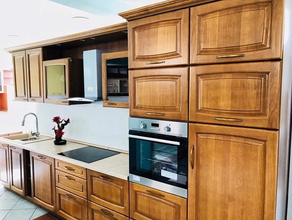 Modern rustic kitchen cabinets 