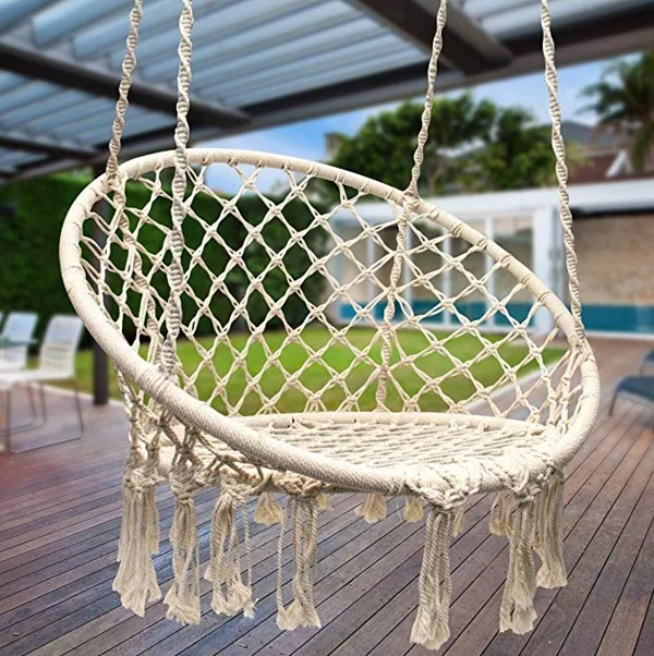 Sorbus macrame hammock swing chair