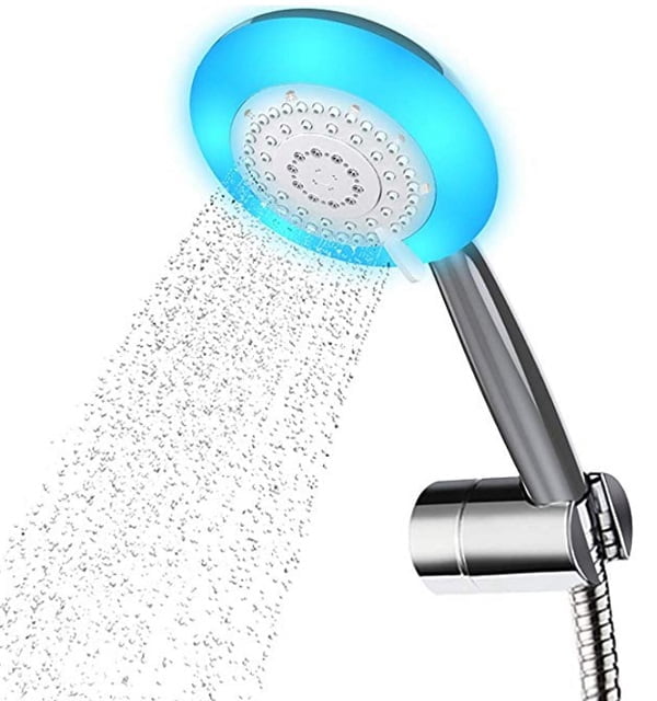 Vomercy handheld transparent shower head