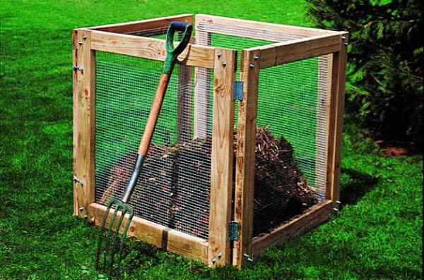 How to build a  boxed compost bin 