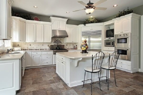 Kota stone kitchen floor tile idea