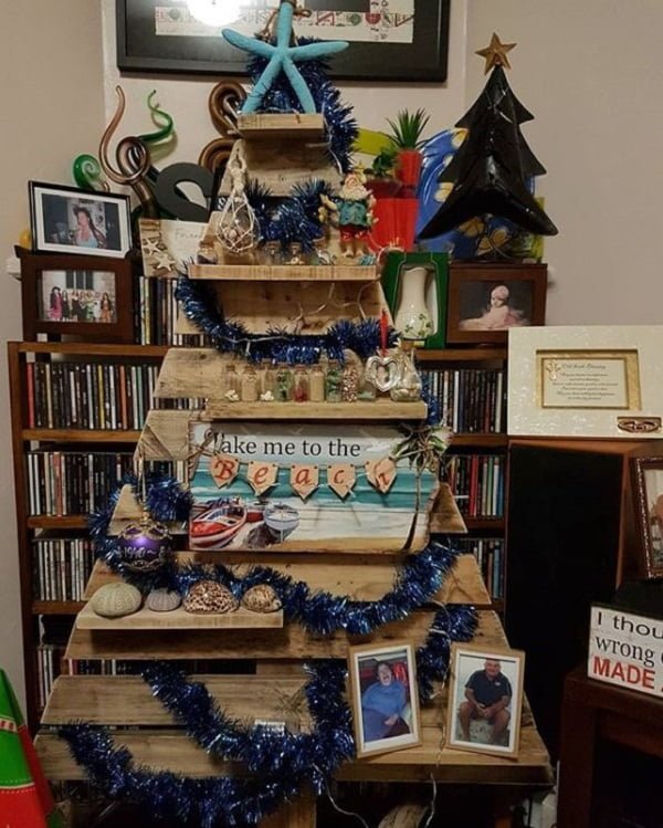 Coastal beach theme   tree 