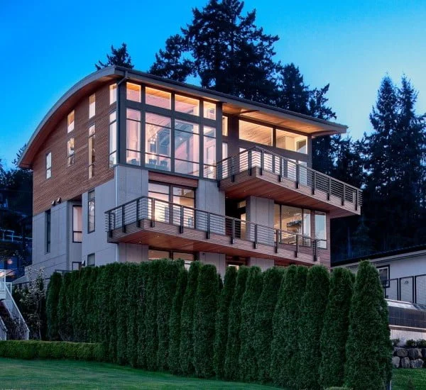 Cool contemporary open plan house