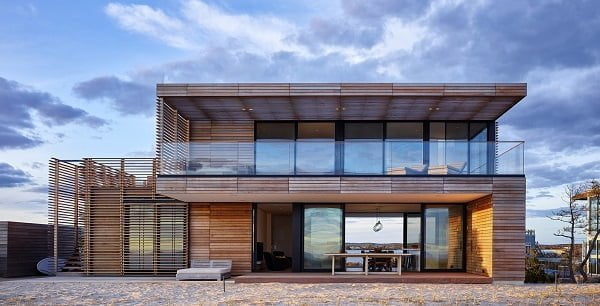 Cool modern chic beach house