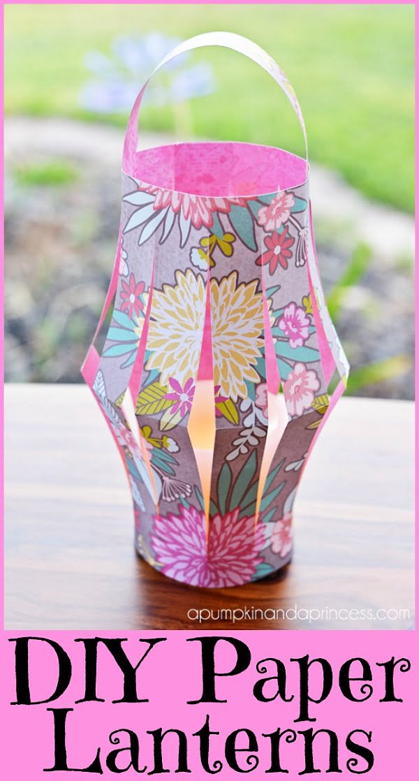 How to make  paper craft lanterns 