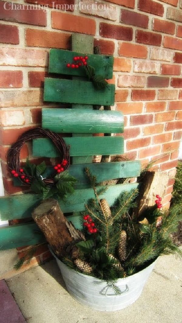 How to make a   pallet  tree 