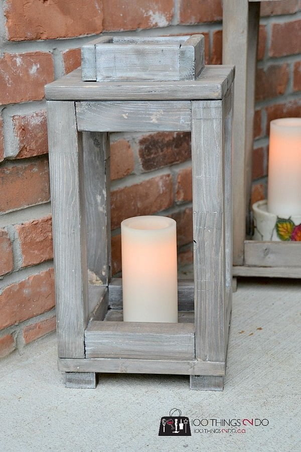 How to make  wood lanterns 