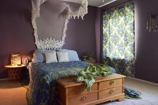 Eclectic chic boho bedroom 