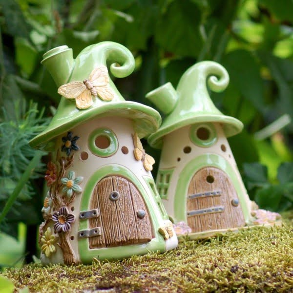 Ceramic Fairy Houses 