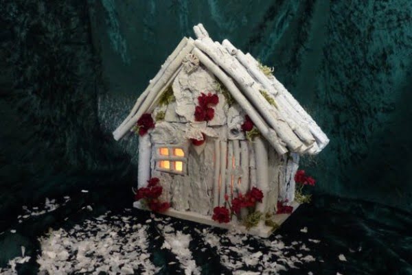 Lighted Fairy House 