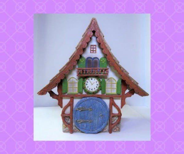 Cuckoo Clock Fairy House 