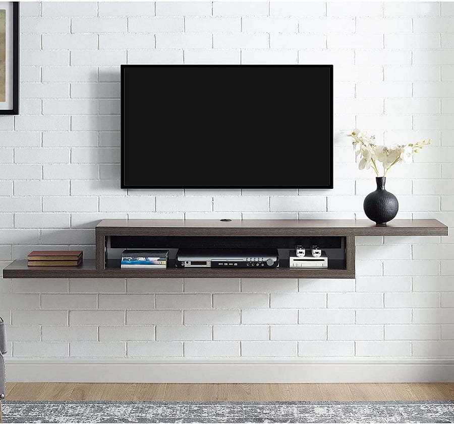The Top 10 Best Under Tv Shelves Of 2021 - Floating Shelves For Wall Mounted Tv