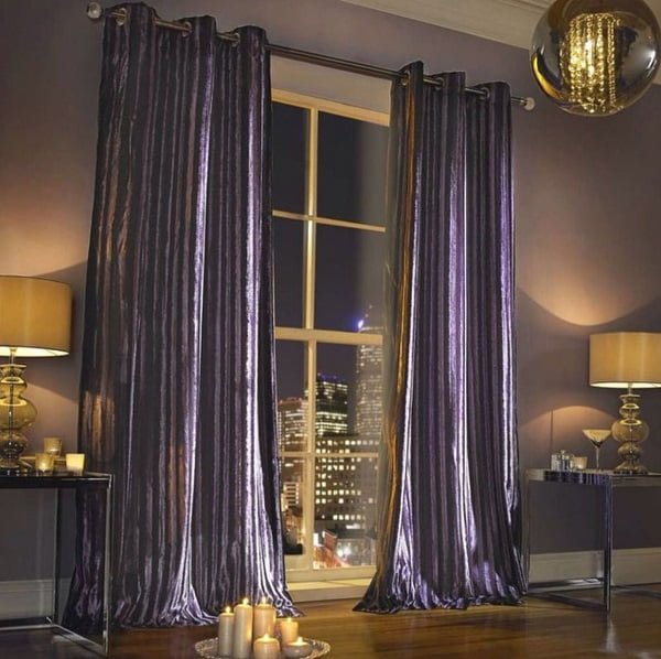 Luxury living room curtains