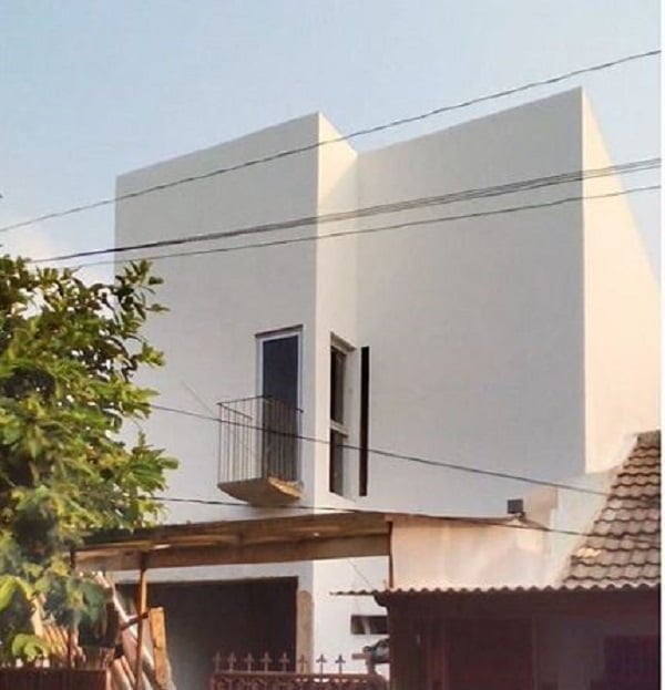 White Cube Minimalist House 