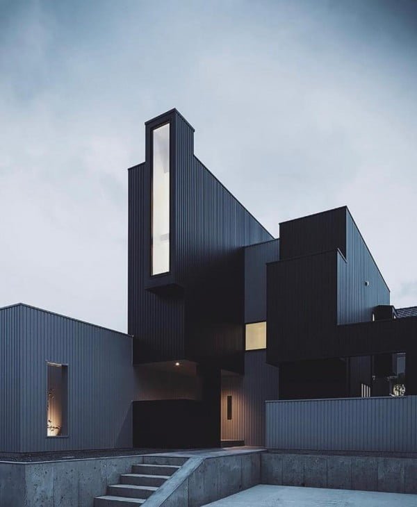 Sustainable Monolith Minimalist House 