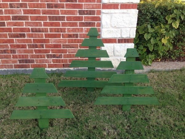 How to make  pallet  trees 