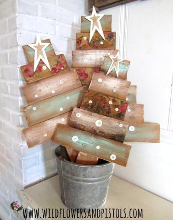 Shabby chic pallet  trees 