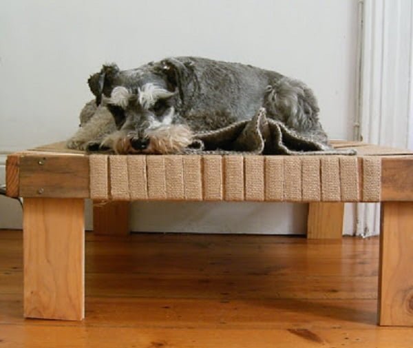 20 Adorable Easy DIY Dog Bed Ideas (Wooden and NoSew)