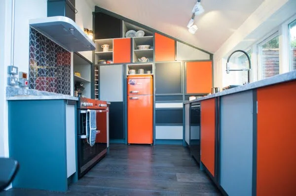 Modern Retro Kitchen 