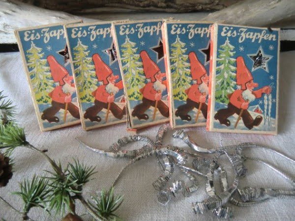 Vintage Icicle Christmas Decorations