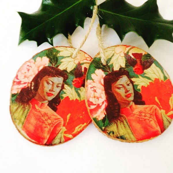Vintage Oriental Christmas Decoration