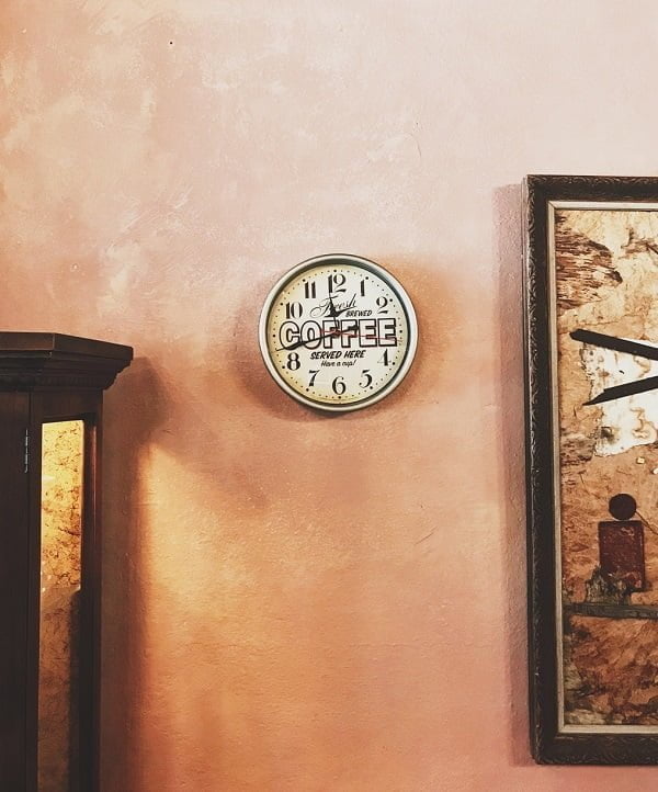 Vintage clock  wall decor 