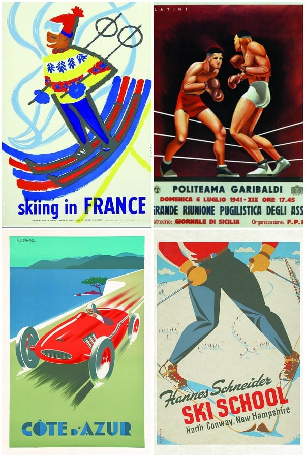 Vintage Sports posters