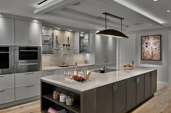 Neutral Grey Kitchen Cabinets 