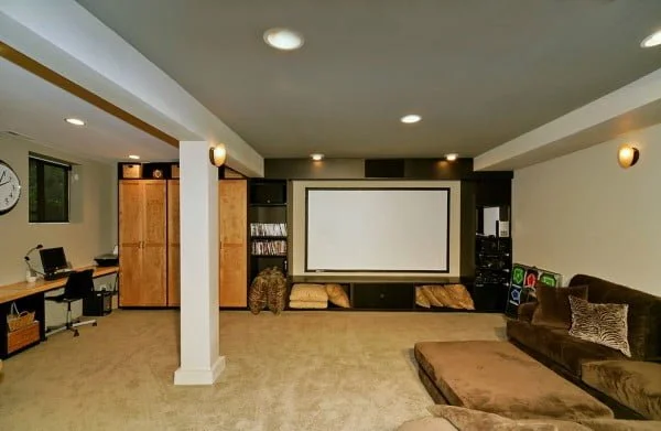 Basement Home Theater Design 