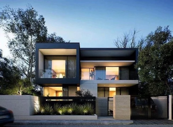 Black Modern House