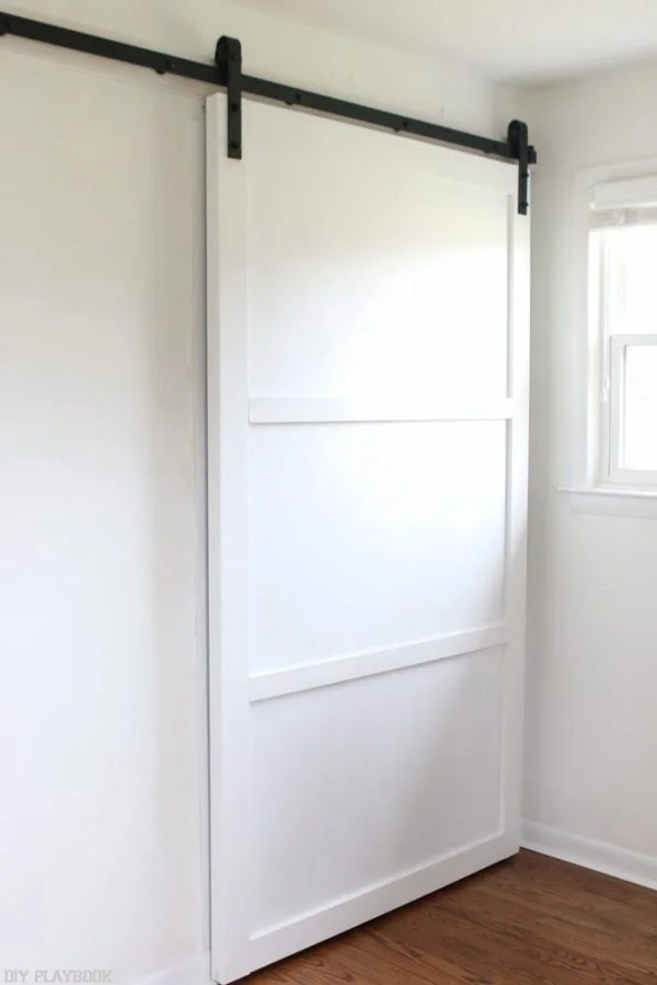 How to Build and Hang a DIY Barn Door - Step 2 of 3 | The DIY Playbook    