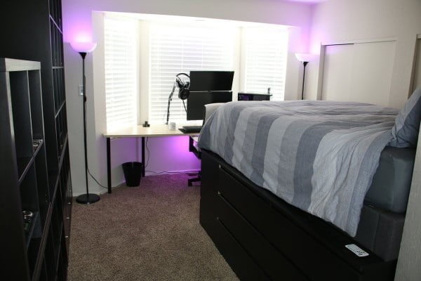 Building an Ikea Hack Bed frame #diy #homedecor #bedroomdecor #storage