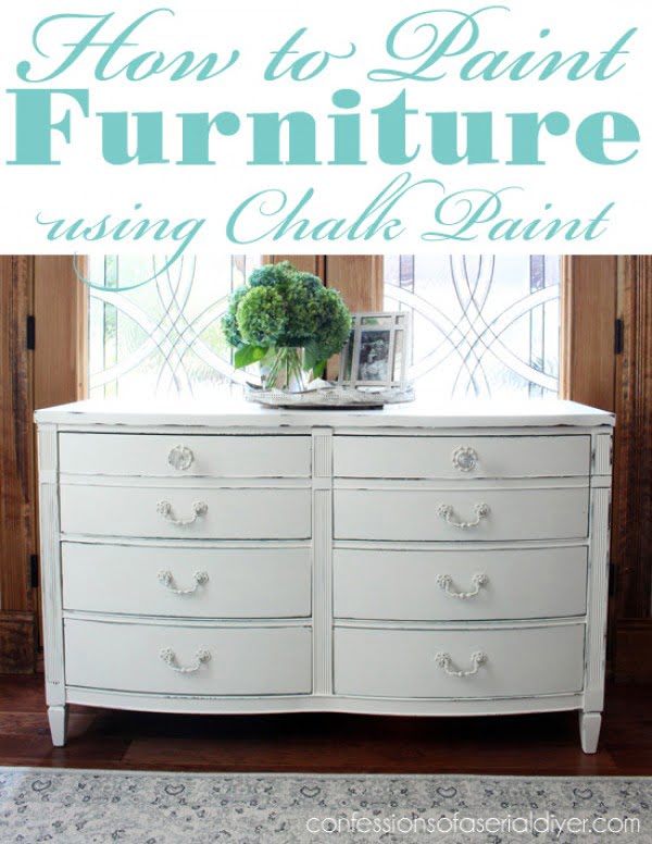 How to Paint Furniture using Chalk Paint
