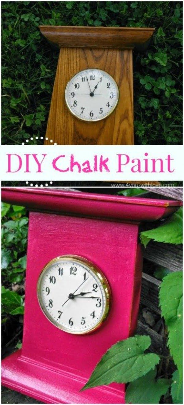 Chalk Paint Tutorial: An Easy DIY Recipe for Crafters & DIYERS