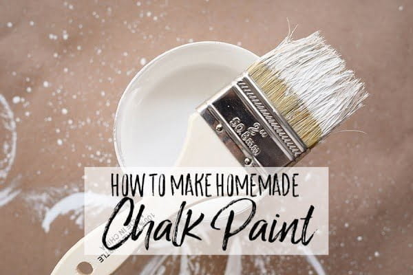 The Best DIY Chalk Paint Recipe