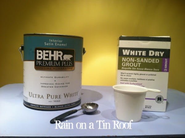 How to Make Chalk Paint and Results of Paint