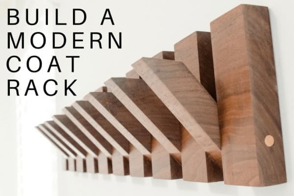 How to build a Modern Coat Rack   