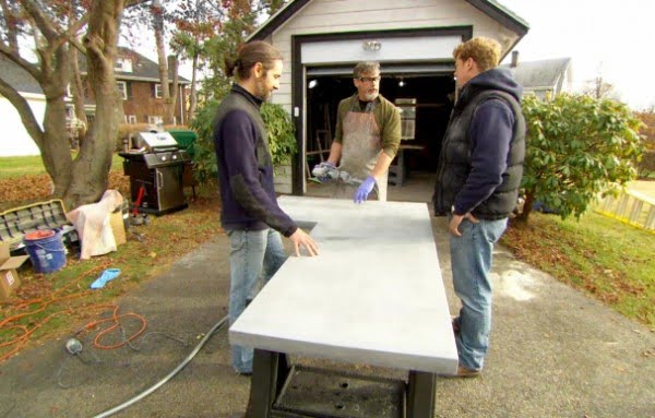 How to Build Custom Concrete Countertops