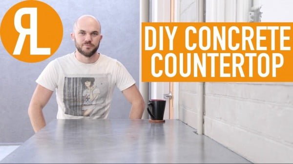 How To Make A Concrete Countertop, It's Easier Than You Think