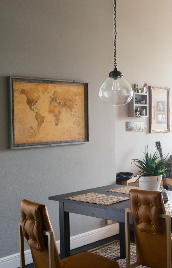 DIY Corkboard Map