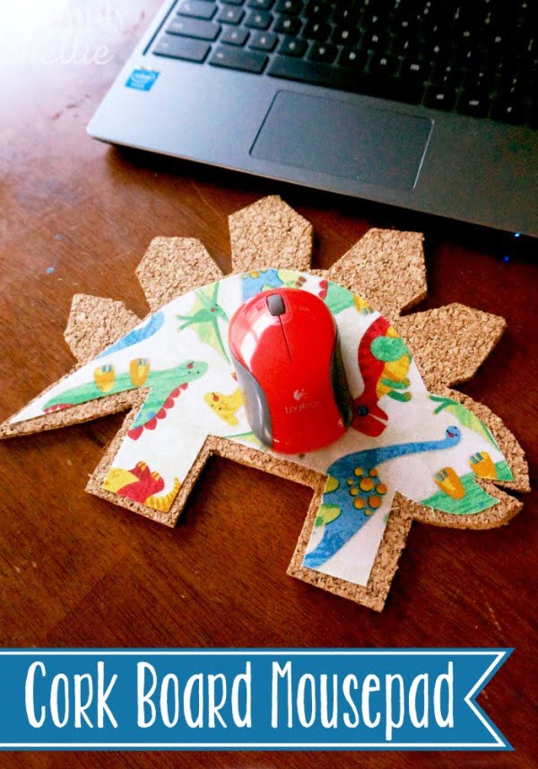 DIY Cork Board Mousepad