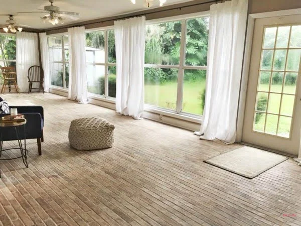 Cheap Farmhouse Style Curtains Just $5 & No Sewing!  