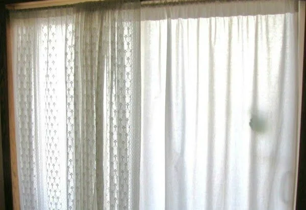 Making Curtains from Sheets  