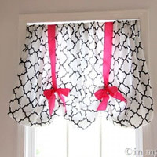 In An Instant: No Sew Window Treatment | In My Own Style  