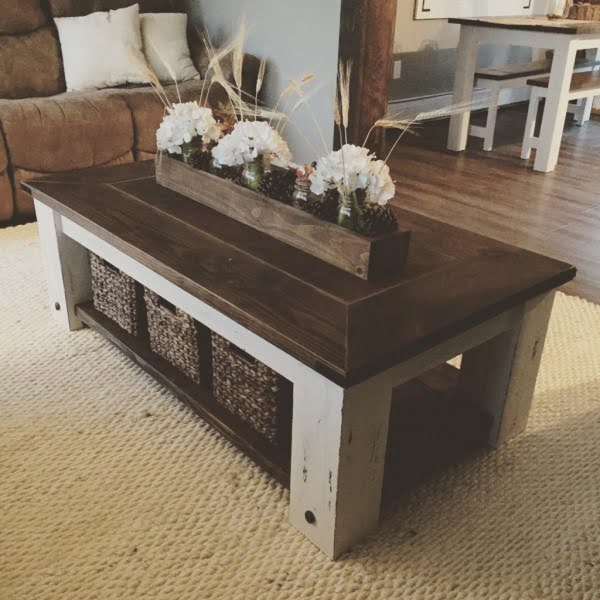 27 Charming and Easy DIY Farmhouse Coffee Tables on a Budget