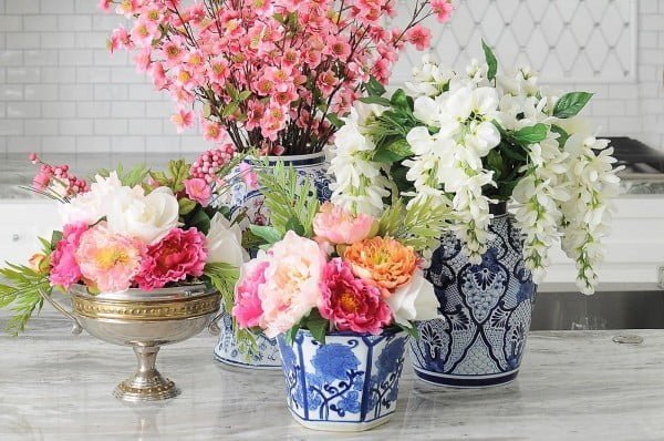 How to Create Gorgeous Faux Floral Arrangements   