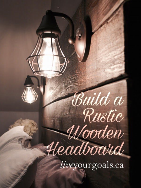 Build a Rustic Wooden Headboard   