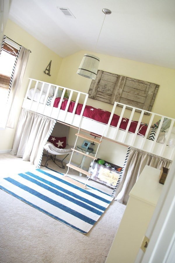 how to build a loft #DIY #furniture #bedroom #homedecor
