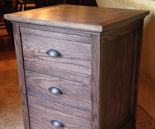 DIY Nightstand Dresser with a Hidden Drawer