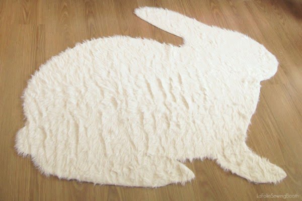 No Sew Rabbit Rug DIY - The Sewing Rabbit   